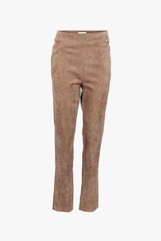 Pantalon Slim Velours Milleraies Sable