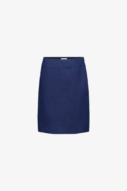 Prototype - Chinese Blue Trapeze Skirt