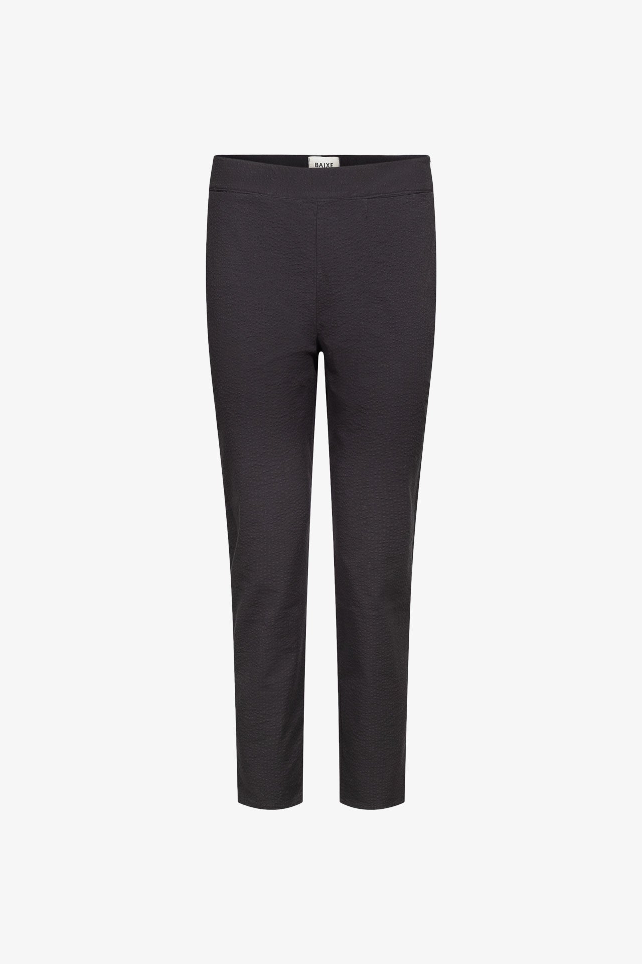 Pantalon Audrey Seersucker Noir