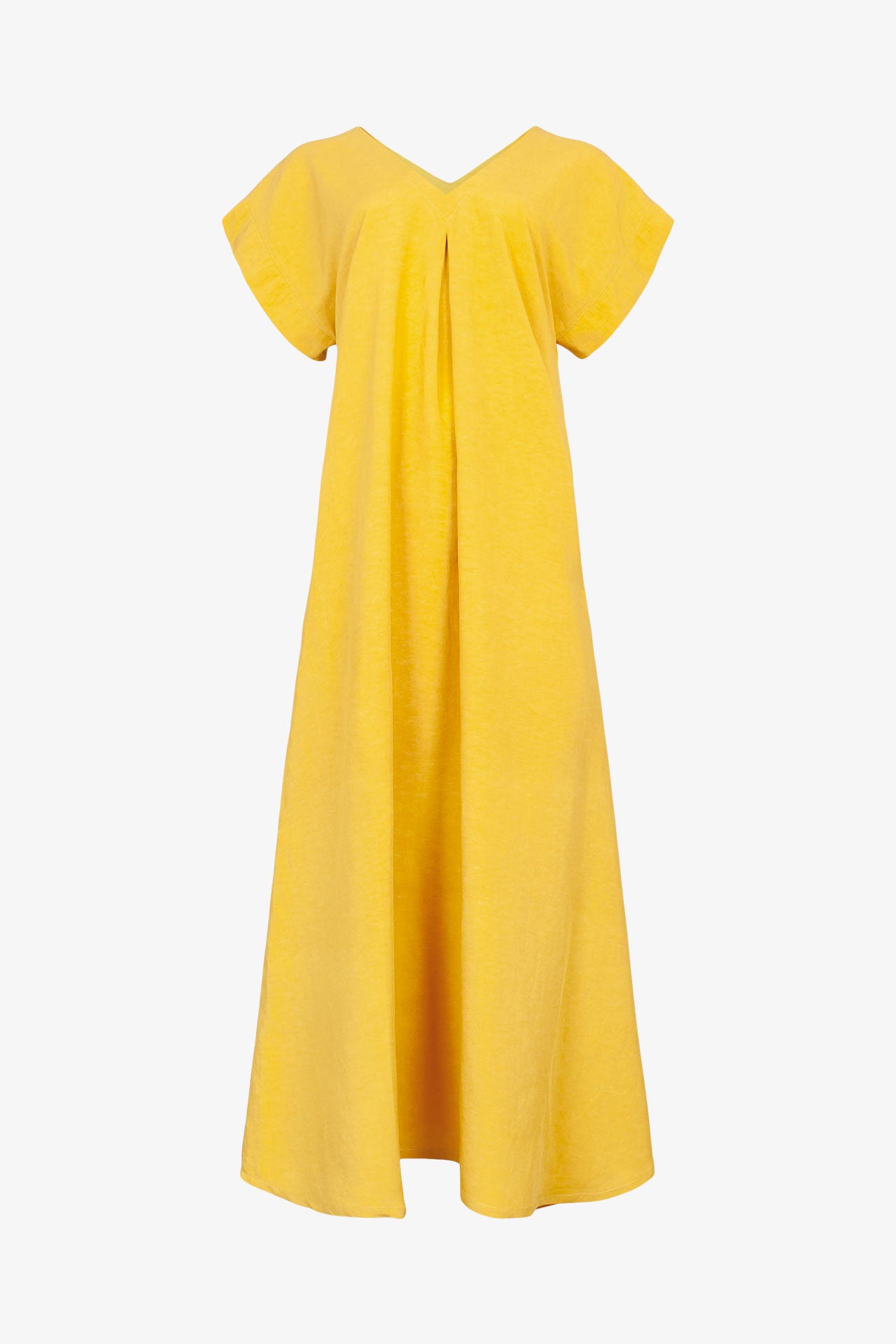 Prototype - Robe W Lin Viscose Jaune