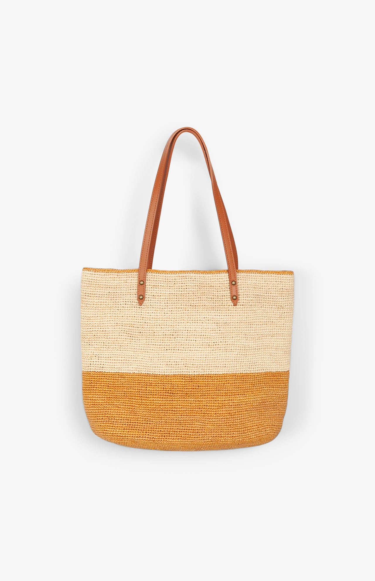 Sac cabas Kizo naturel/moutarde