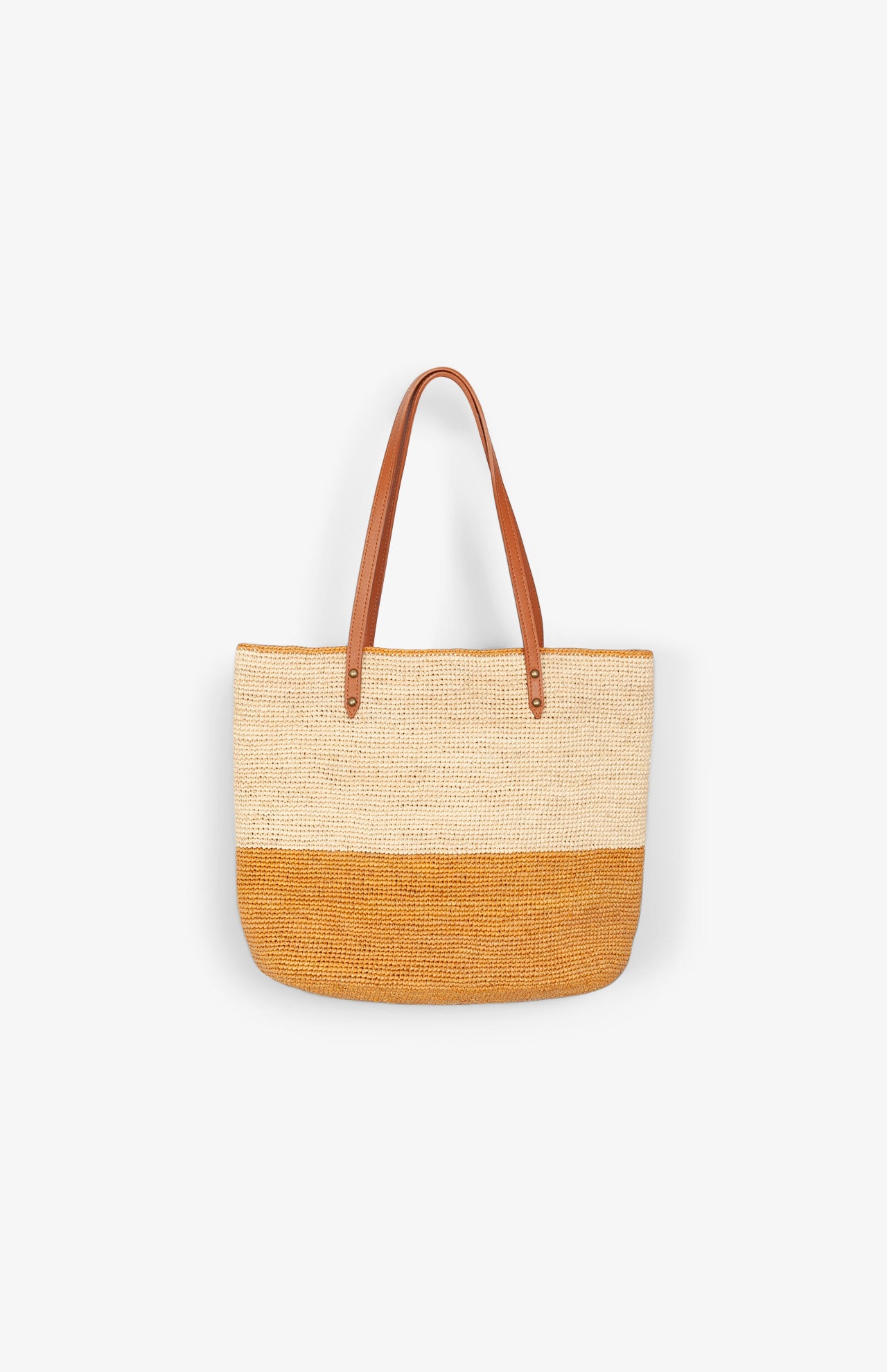 Sac cabas Kizo naturel/moutarde