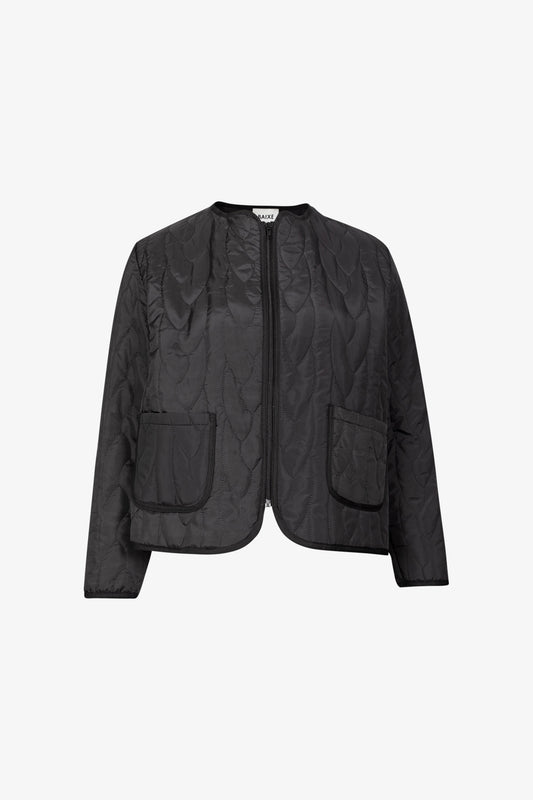 Black Padded Chacha Jacket