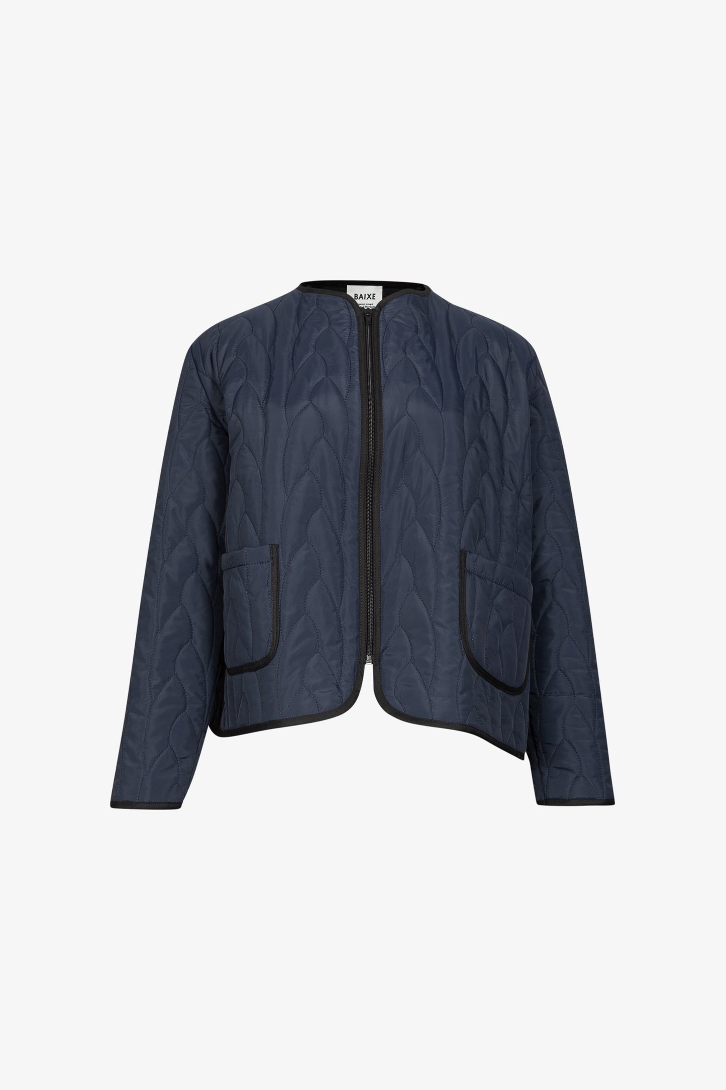 Navy Padded Chacha Jacket