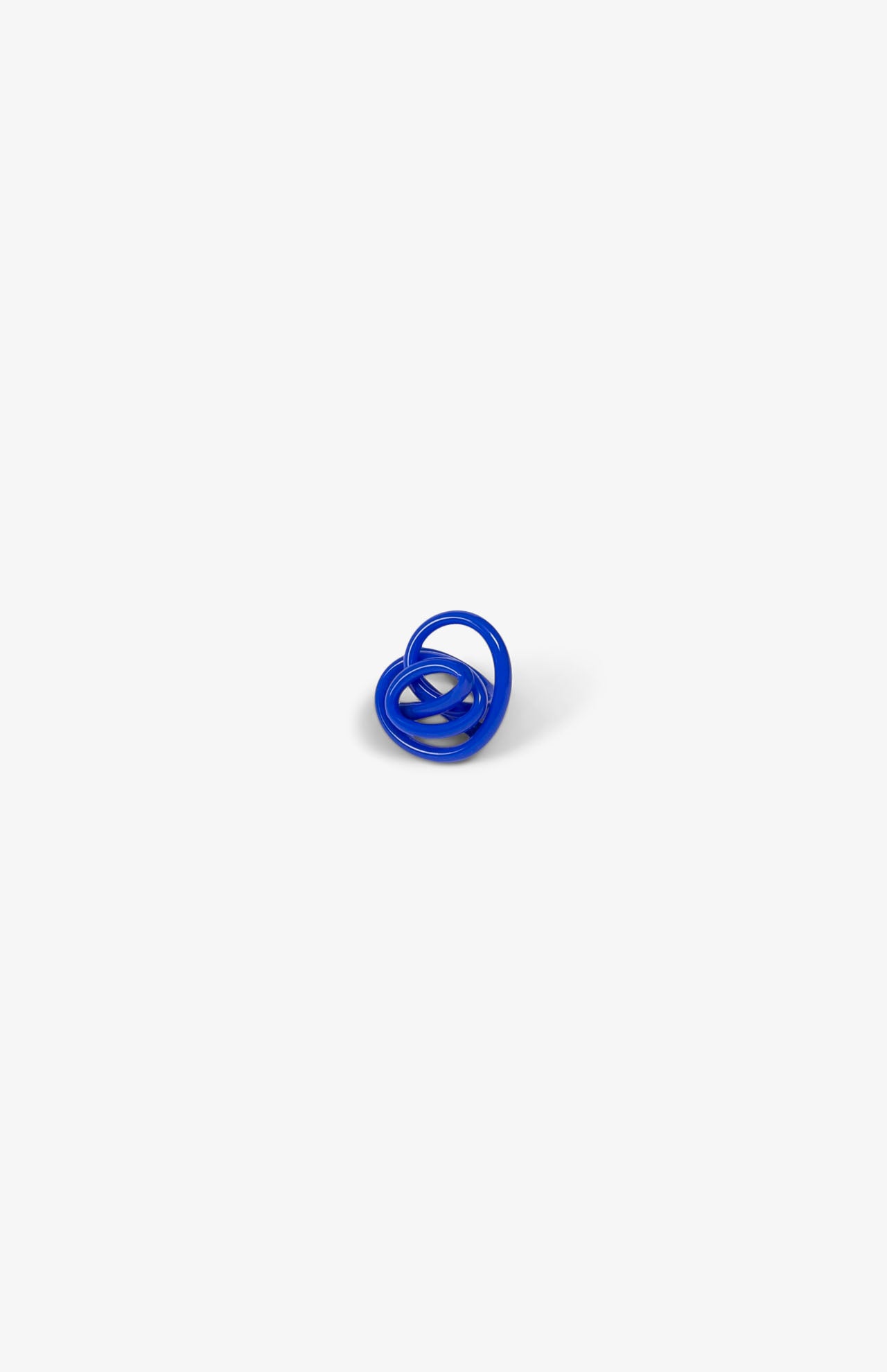 Zickzack-Ring – Blau