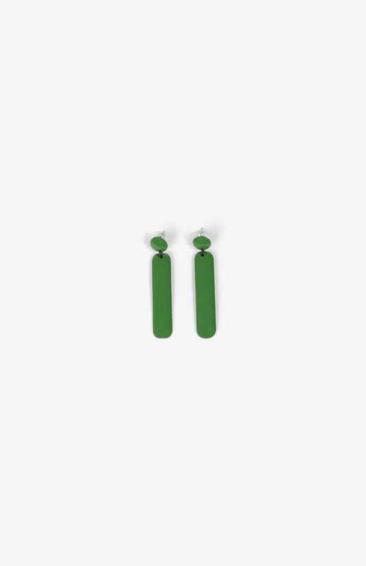 Thierry Joo - Green Barrette Earrings