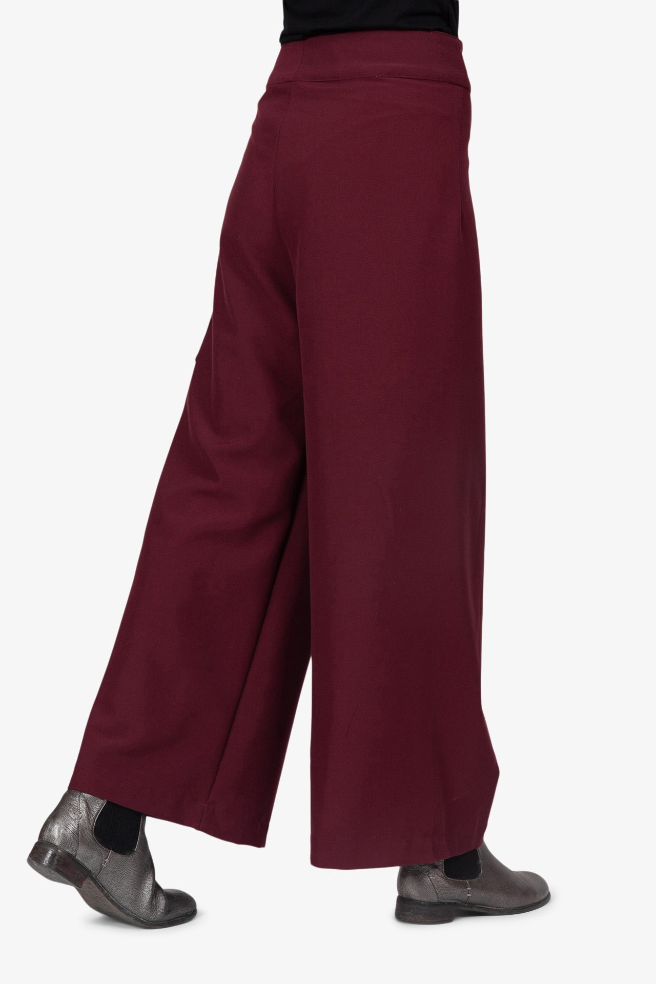 Pantalon Bali Gabardine Aubergine