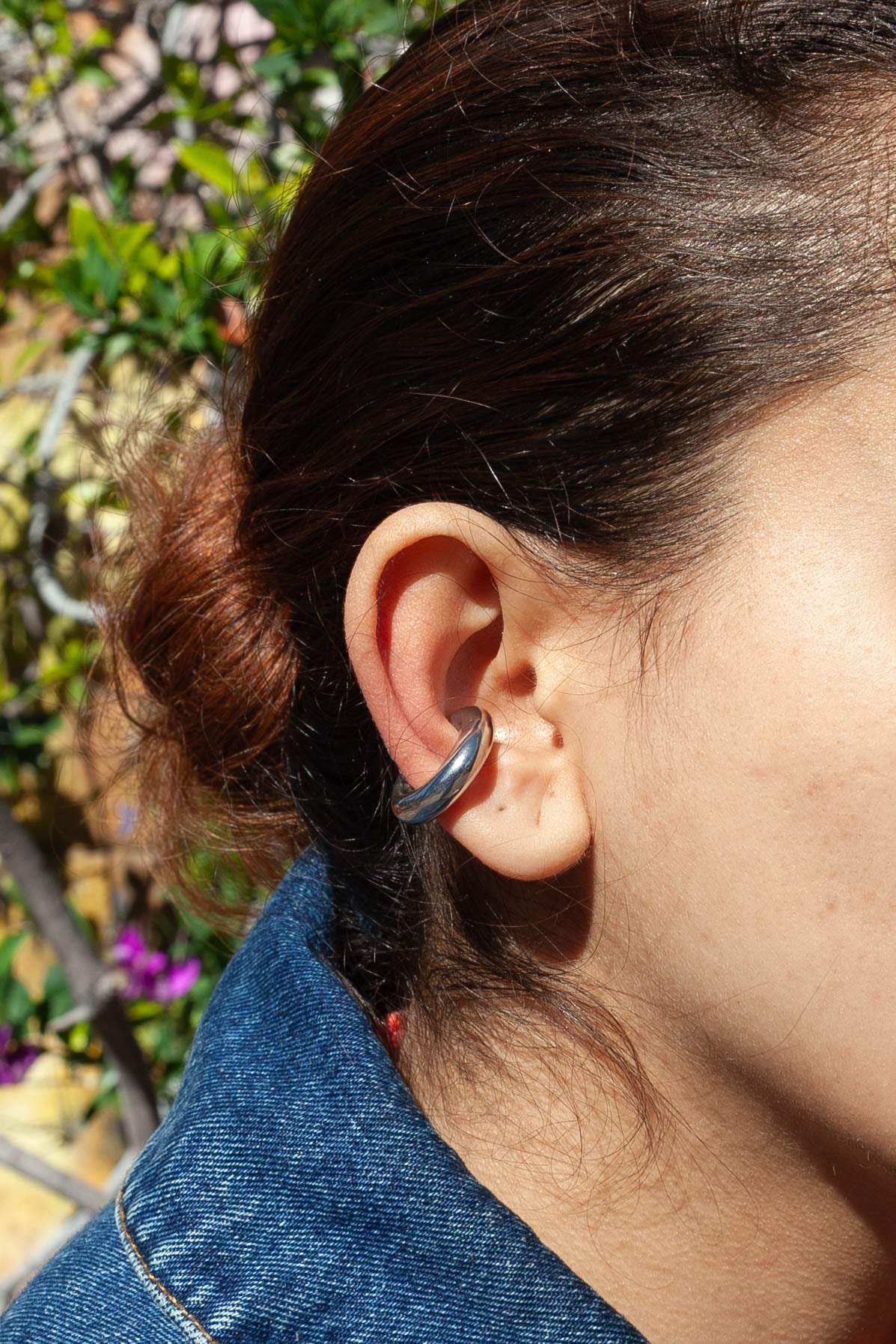 Earcuff Big Bowie Silver