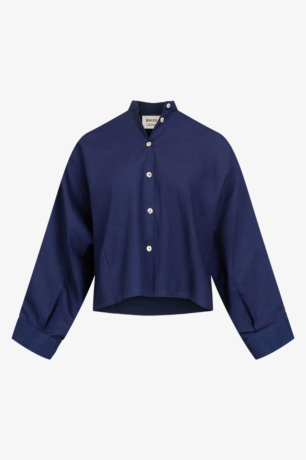 Chinesisches blaues Nehru-Shirt