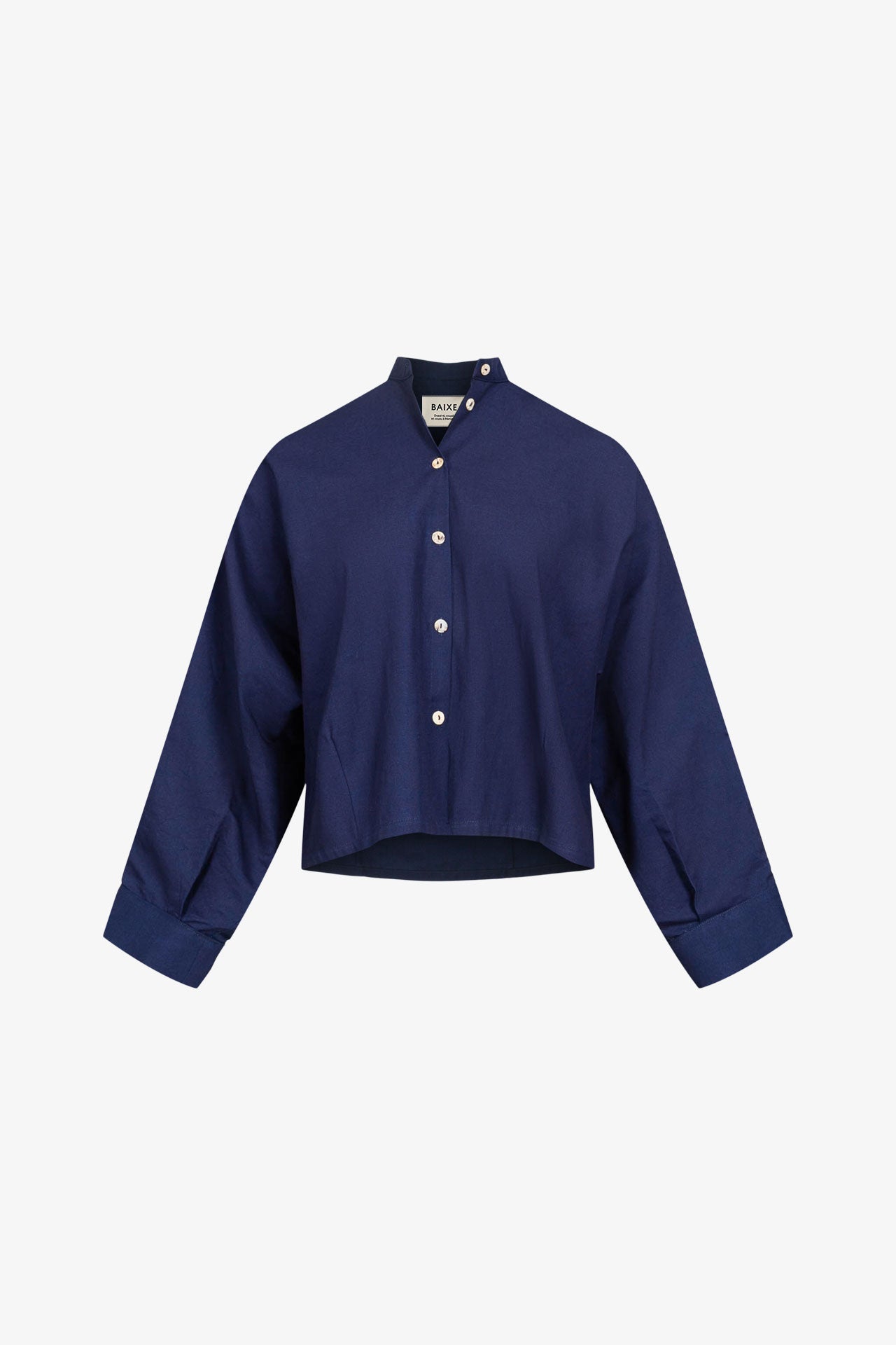 Chinesisches blaues Nehru-Shirt