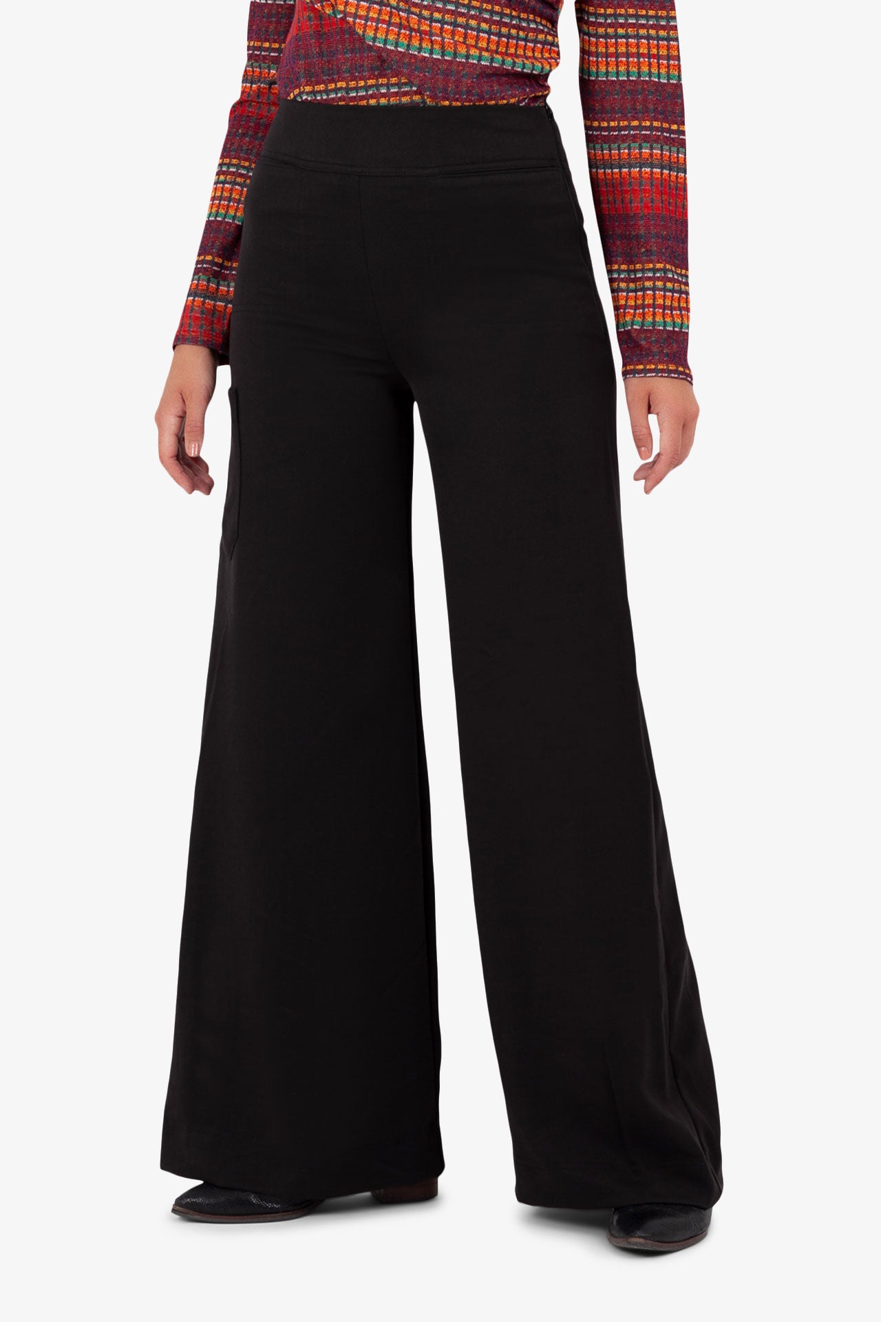 Pantalon Gaucho Gabardine Noir