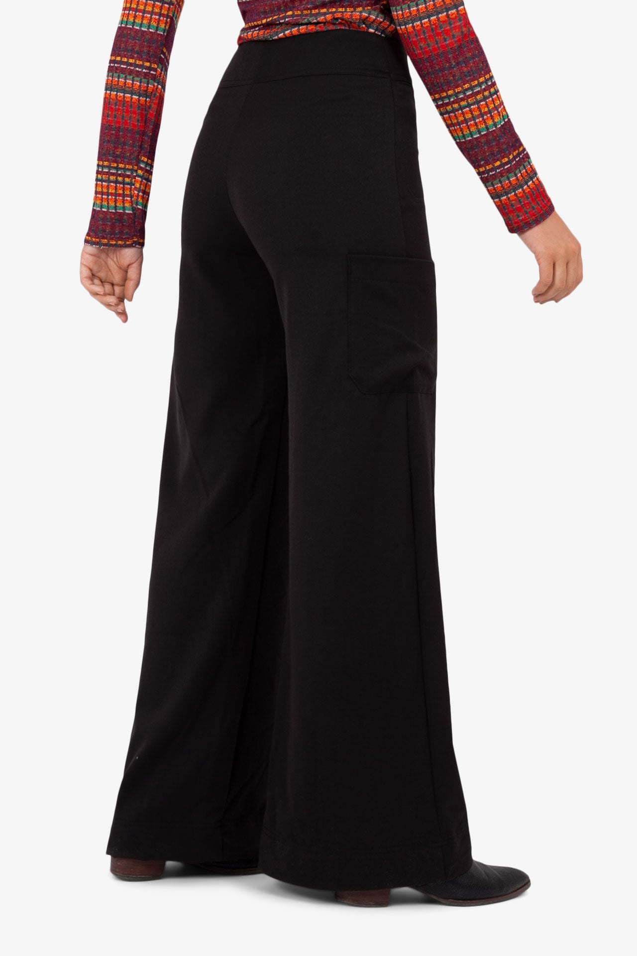 Pantalon Gaucho Gabardine Noir