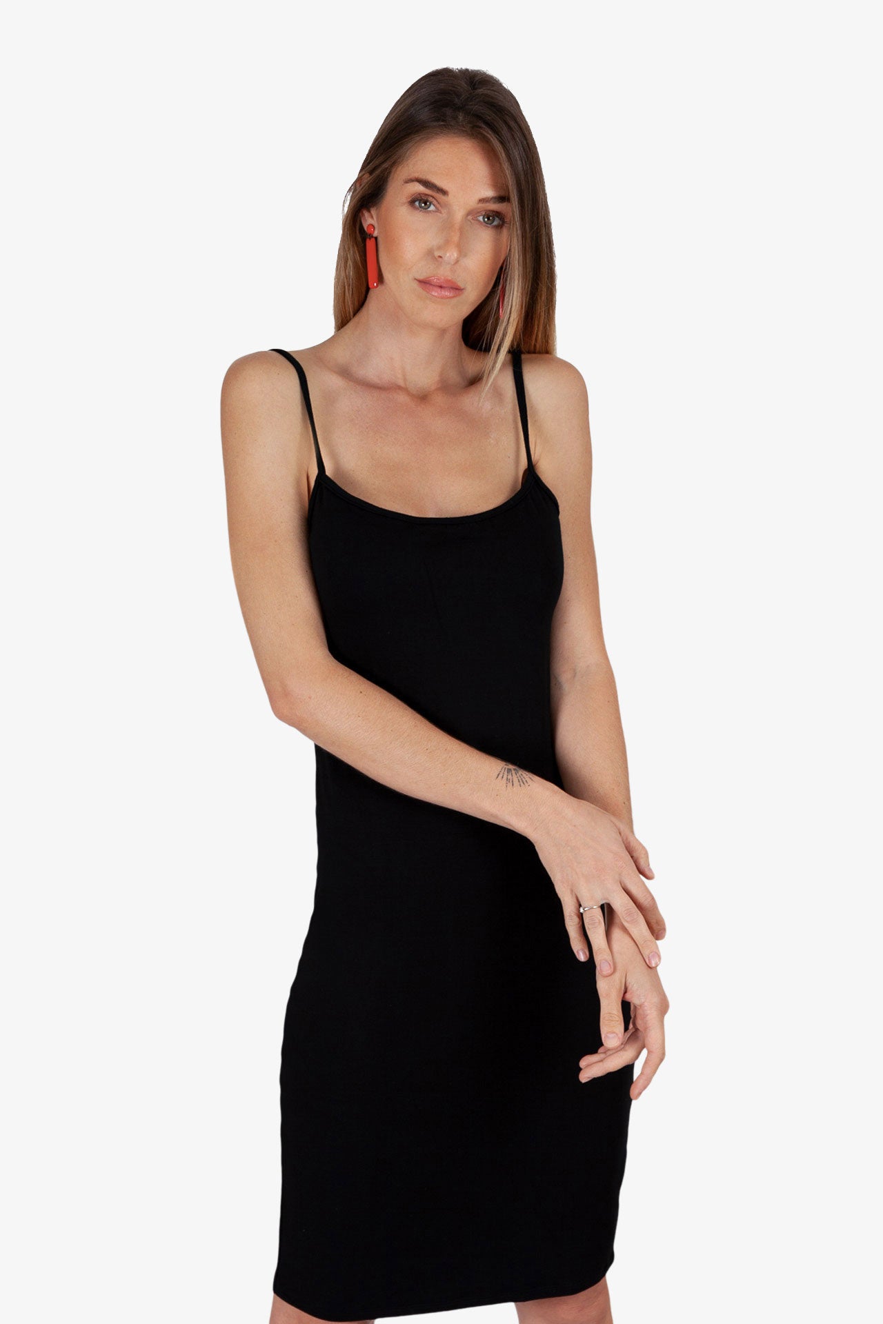 Fond de robe bambou Noir